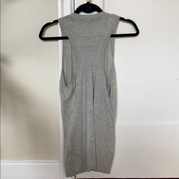 Grey Vince cashmere sweater vest - Picture 3 of 5